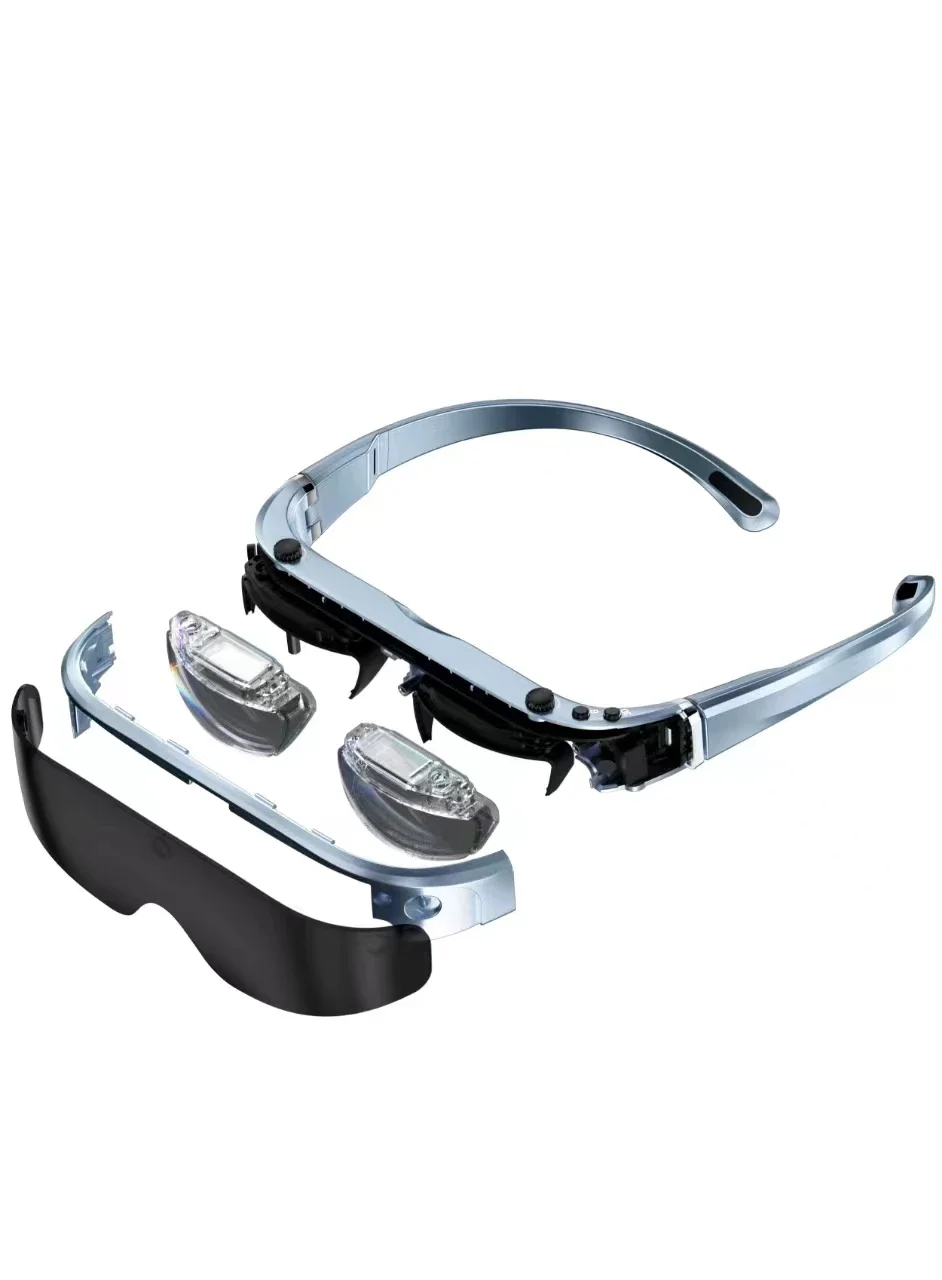 MicrOLED ar groot schermbril 3D-videocontrolebox augmented reality (ar) slimme bril