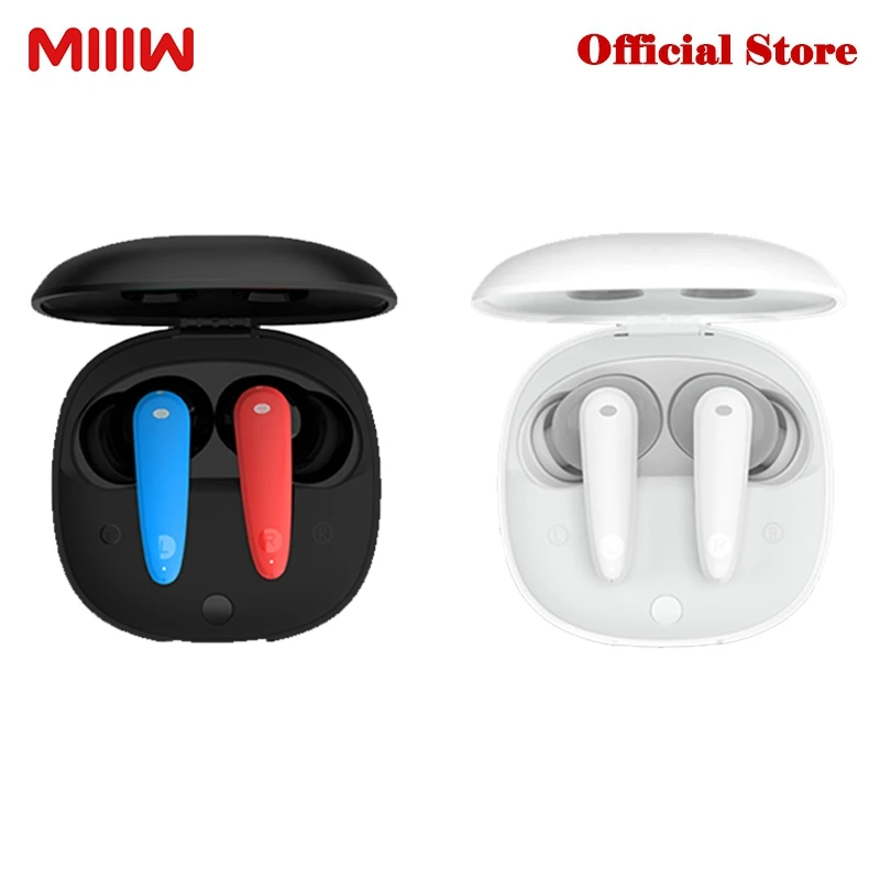 

MIIIW Bluetooth 5.3 Earphones True Wireless High Sound Quality Noise Reduction Earphones IPX4 Waterproof Ultra Long Range