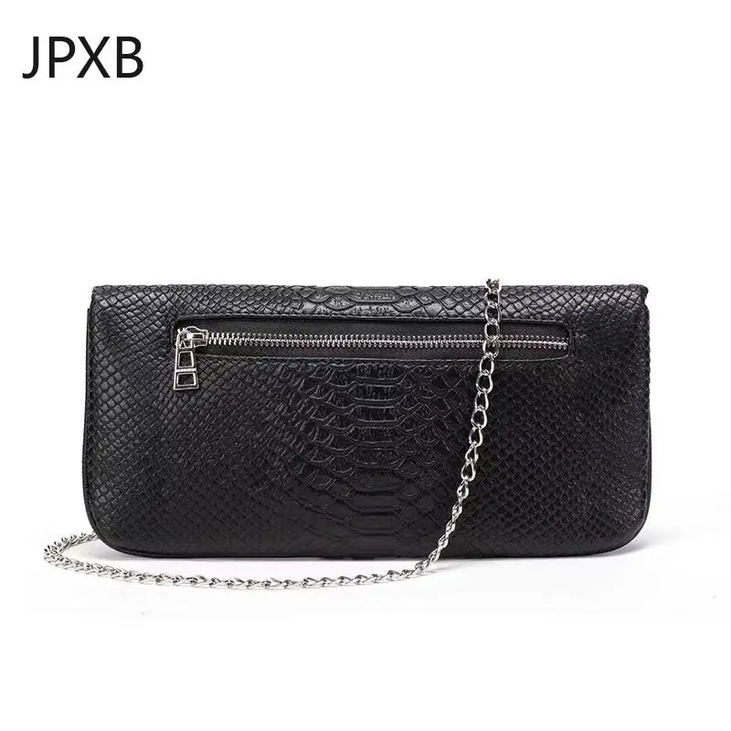 New Women Stylish Shoulder Bag Black Mini Riveted Zadigant Crossbody Bag High Quality Vintage Ladies Chain Envelope Bag