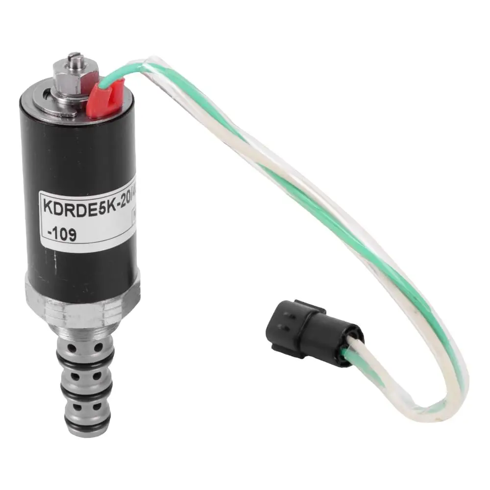 Solenoid KDRDE5K-20/40C07-109 SKX5P-17-208, For Hyundai R215-7 R225-7 R220-9, Excavator Part