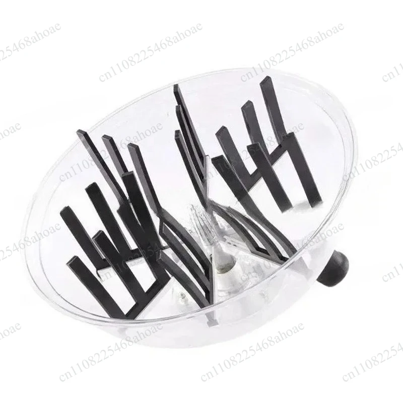 Hydroponic Bowl Leaf Trimmer 16 Inch, Twisted Spin Cut Plant Bud & Grass Leaf Trimming Machine
