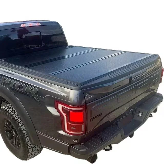 

Aluminium Tri-Fold Hard Retractable Tonneau Cover Bed Cover for Ram 1500 F150 Sierra Hilux
