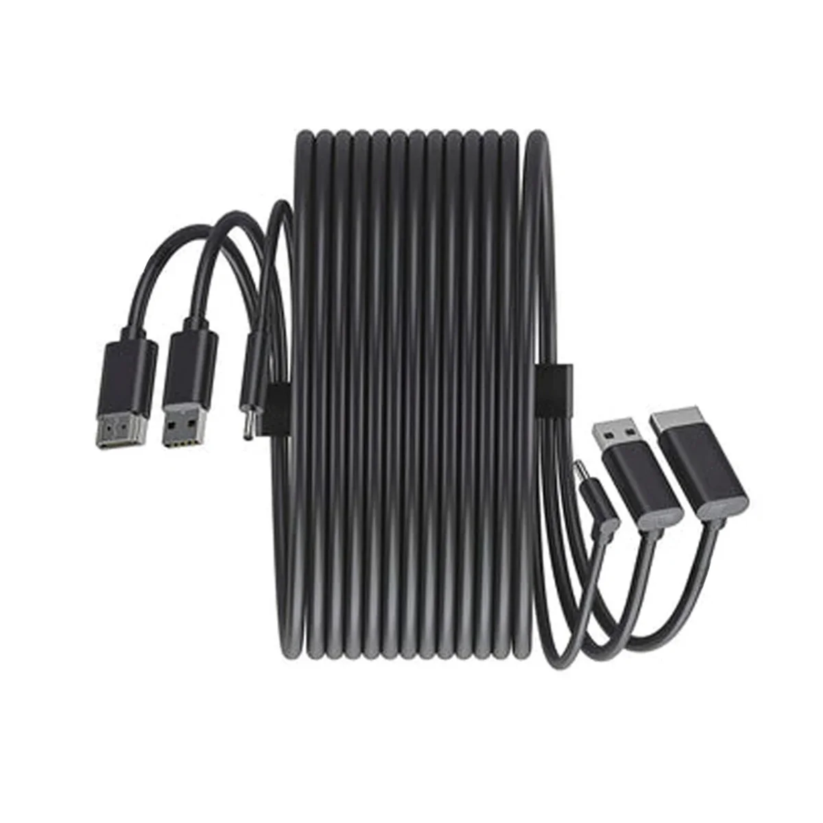 ROO For HTC Vive 3-In-1 Accessories Replacement Cable HDMI-Compitable 5M, USB, Power VR Games