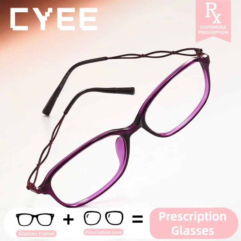 

CYEE Personalized Progressive Eyewear Photochromic Myopia Glasses Anti Blue Light Customization Prescription Optical Eyeglasses