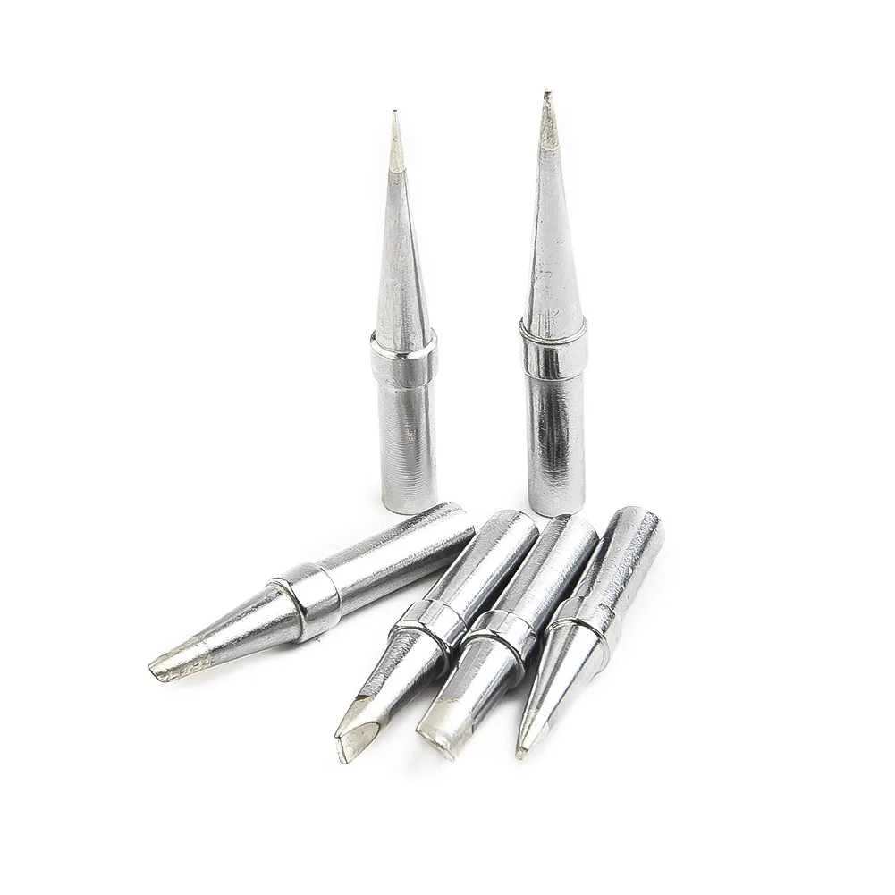 

6Pcs/Set Replacement ET Soldering Iron Tips For Weller WE1010NA WESD51 WES50/51 Fits Solder Station Soldering Pencil