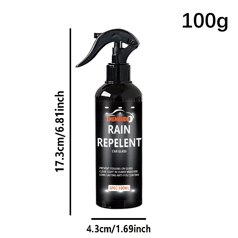 Car Window Anti Fog Spray Liquid Paint Care Polishe Rainproof Anti-Fog Agent Water Car Care Windshield Glass Auto Accessory