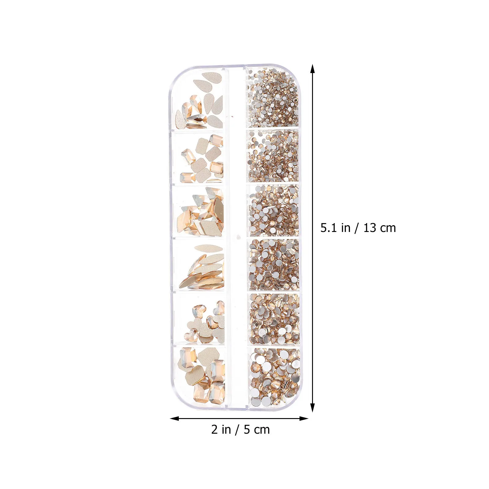 1 Box Strasssteine Glas Kunst Dekorationen Diy Nail Art Diy Zubehör Maniküre Zubehör Nagel Patches Werkzeuge Versorgung