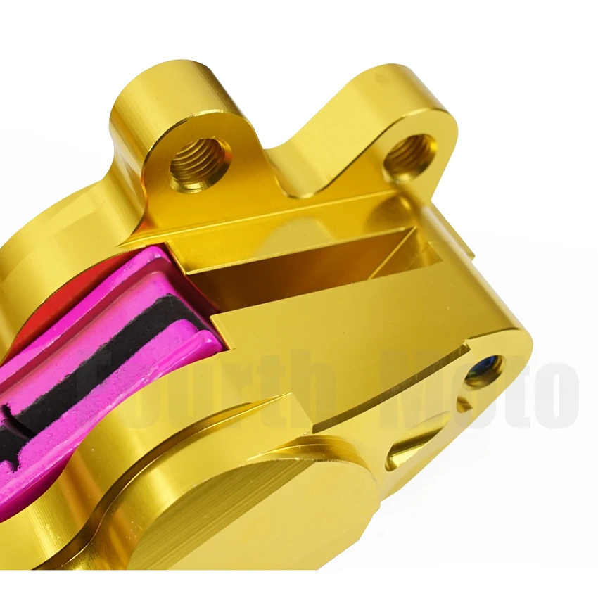 40mm Pitching Disc Caliper Motorcycle 4 Piston 4*30mm CNC Disks Caliper Pump For Yamaha Kawasaki Suzuki Modify Hf6 Frando