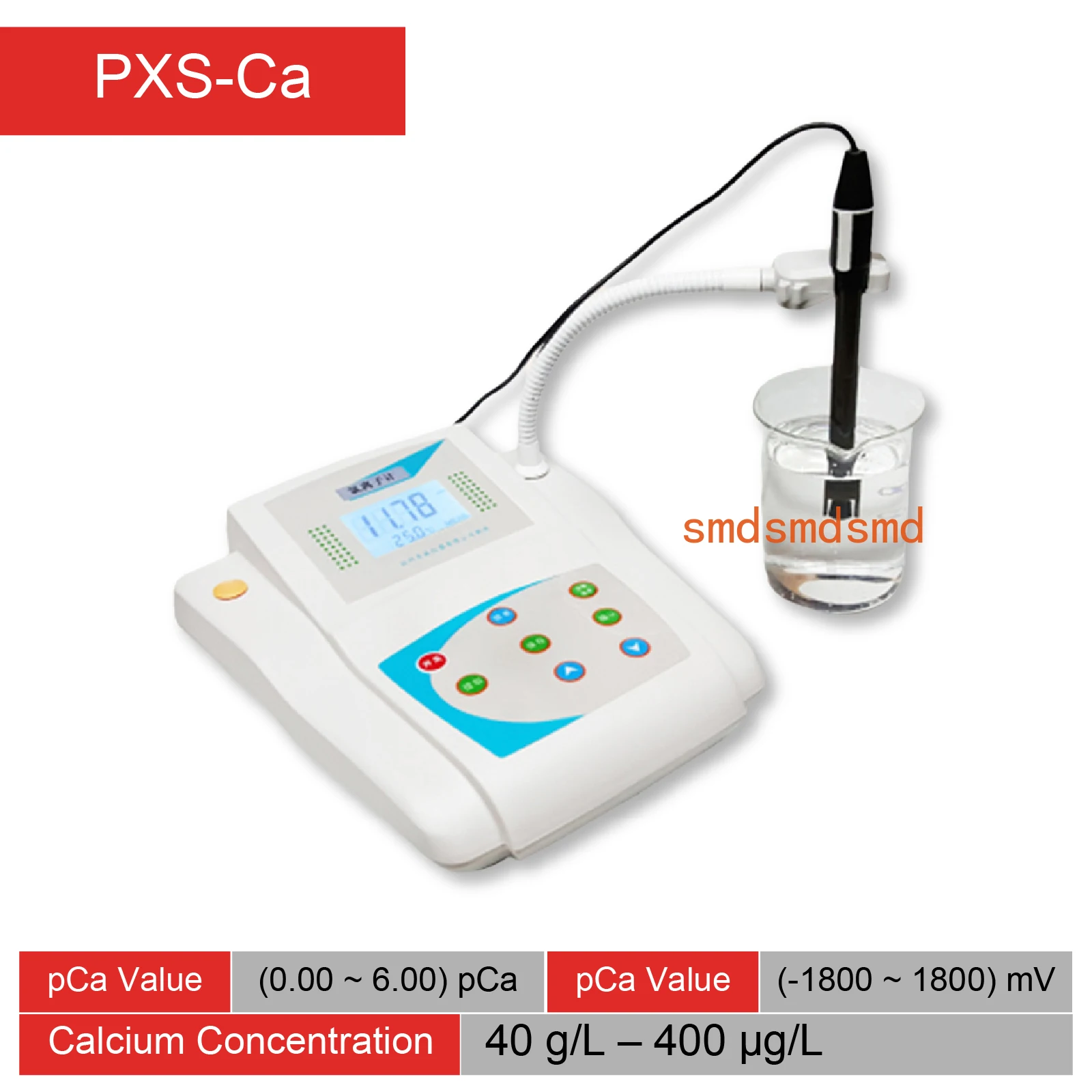 DWS-51 Benchtop Sodium Ion Meter Fluoride Chloride CO2 Ion Concentration Analyzer Sodium Chloride Tester