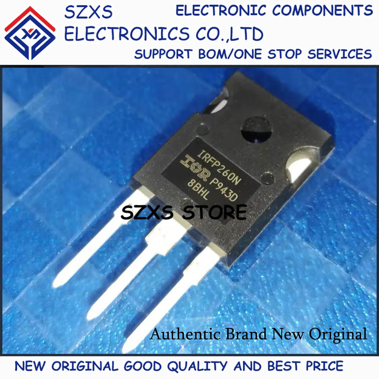 New Original 10Pcs IRFP260N IRFP260NPBF TO-247 200V 50A MOSFET Field-Effect Transistor Good