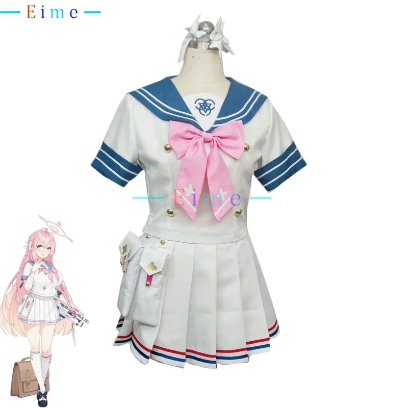 

Urawa Hanako Dress Game Blue Archive Cosplay Costume Women Cute Maid Dress Halloween Party Suit Anime Clothing Custom Made