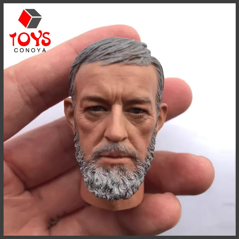 

In Stock SO TOYS SO-002 1/6 Alec Guinness Head Carving Model For 12-inch Male Soldier Action Figure Body Dolls