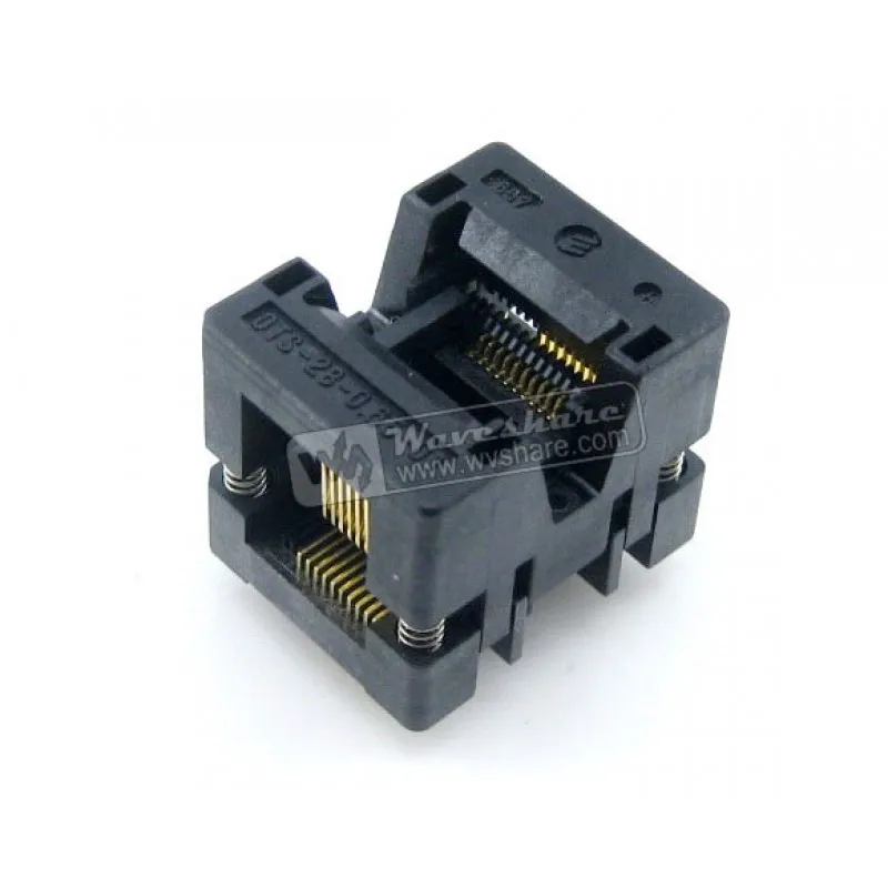 Makerseek OTS-20(28)-0.65-01 SKU 3604 Waveshare OTS 20 28  0.65 01,  Test  Burn in Socket,