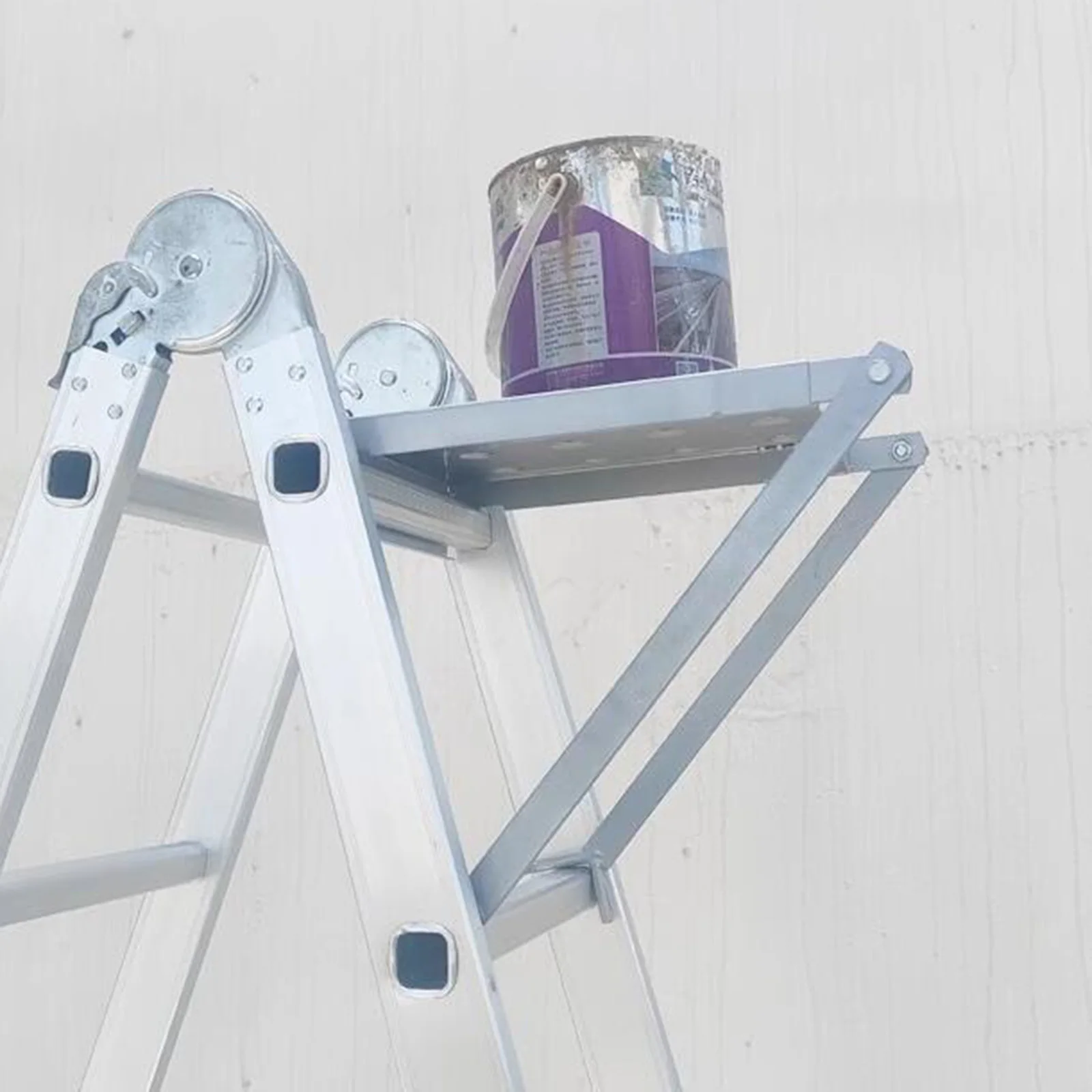 Ladder Work Platform Work Ladder Tray Equipment Extension Ladders Multipurpose Stable for Pantry Outdoor Household Tools Hold