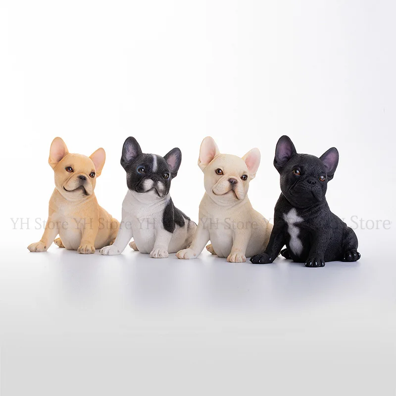 Bull Dog Epoxy Resin Silicone Mold Home Ornament Plaster Tools Birthday Candles 3D Dog Mold Cute Puppy Baking Molds Cake Decor