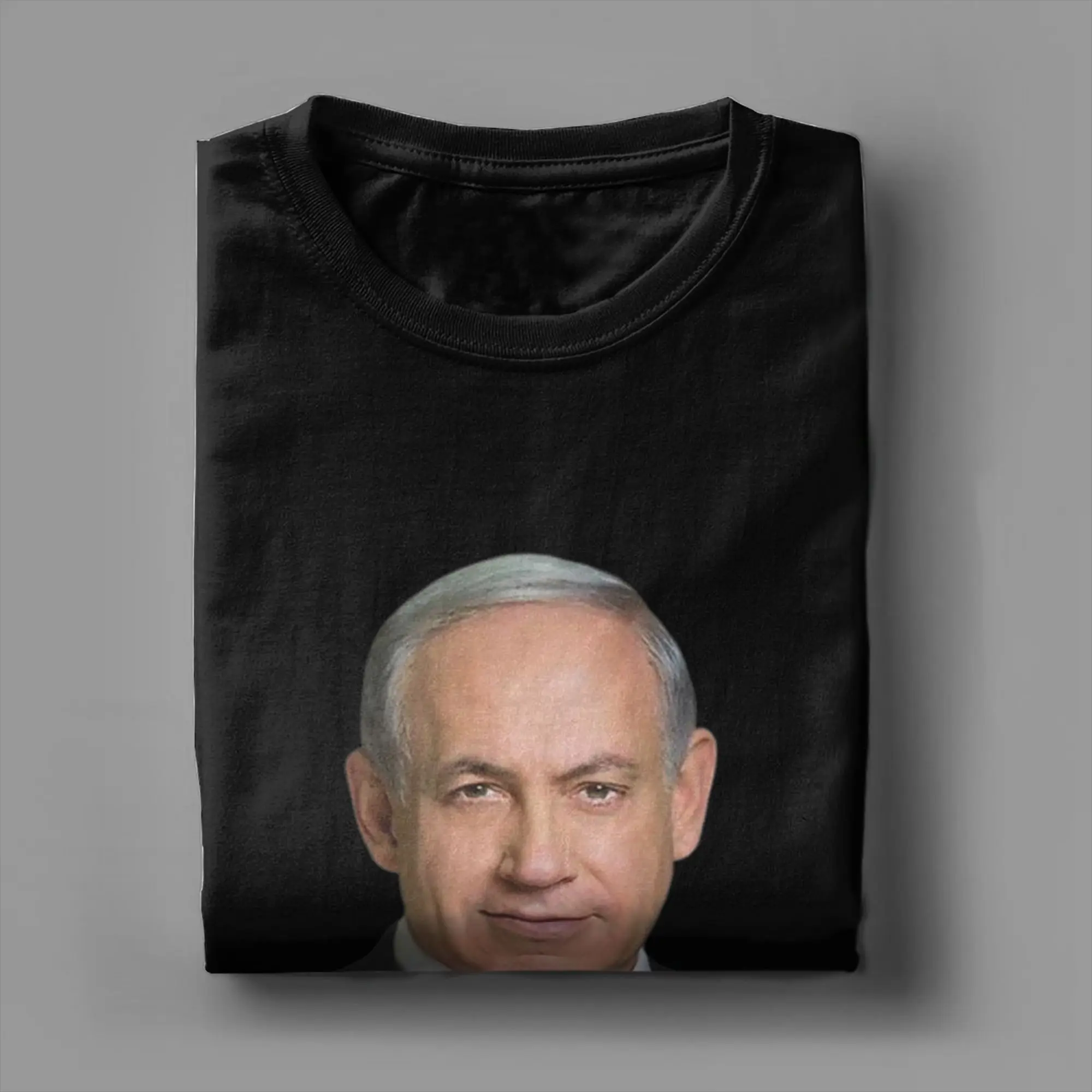 Men Million Dollar Bibi Benjamin Netanyahu Israel T Shirt Pure Cotton Clothes Short Sleeve Crew Neck Tee Shirt Big Size T-Shirts