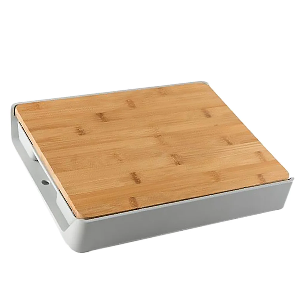 

Eco-friendly Kitchen Bamboo Chopping Board Plastic Drawer Type Cutting Board Cutting Board Kitchen Kitchen Chopping Board