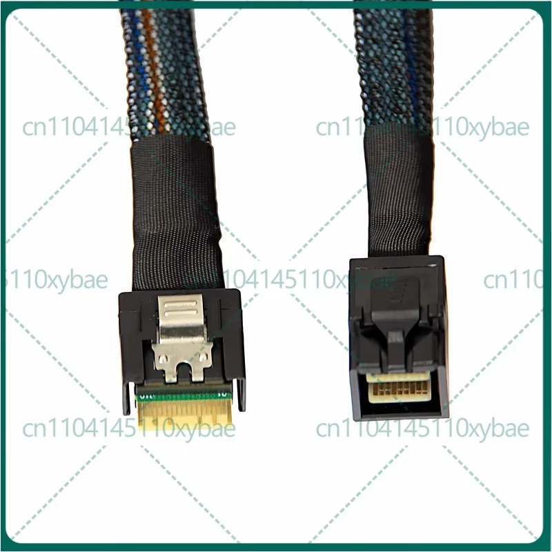 For main board 38P Slim SAS 4.0 8654 to MINI SAS HD SFF8643 data cable 1m 50CM