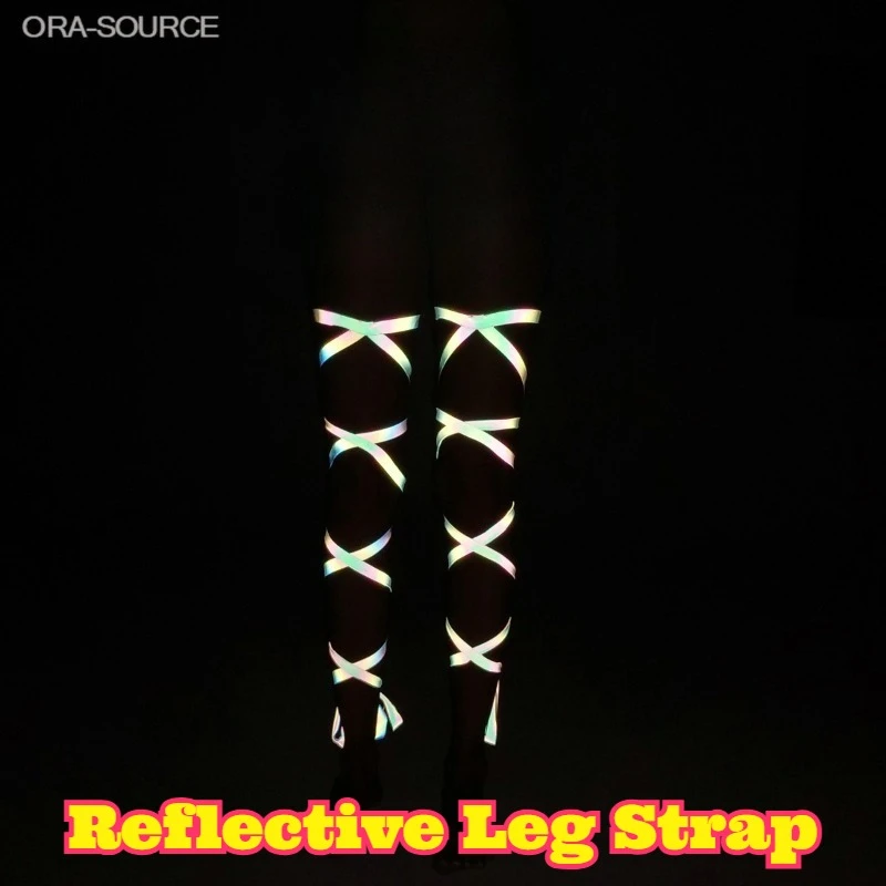 leggings-refletivos-com-faixas-para-performance-de-palco-dj-boate-rave-festa-dancarina-faixas-de-amarracao-moda-roupa-de-danca-brilhante