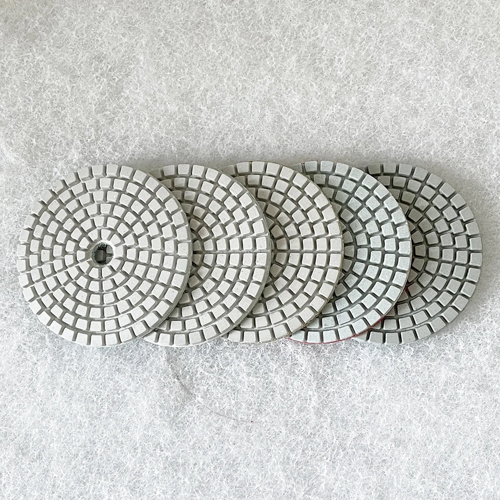 

5Pcs/set 3 Inch 80mm Diamond Wet Polishing Pad Abrasive Disc For Grinding Cleaning Granite Stone Concrete Marble Ceramic Tile