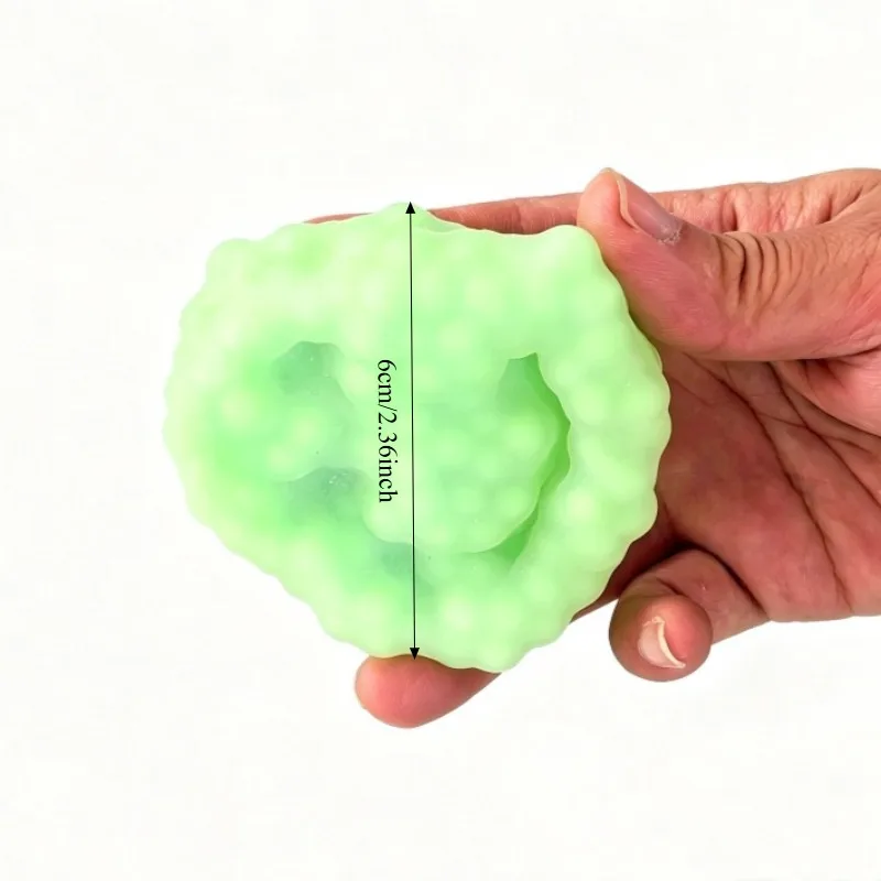 Ice Skin Fidget Quetschball Handgefertigtes Squishy-Spielzeug Knisterndes Geräusch Stressabbau Mochi Squeeze Sensorisches Spielzeug für Erwachsenengeschenke – Detail 1
