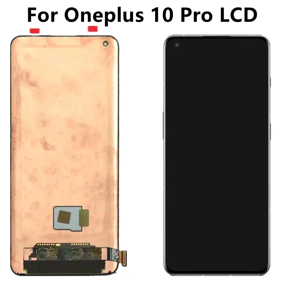 

100% Tested Super Amoled For Oneplus 10 Pro LCD Display Touch Screen Digitizer Assembly Replacement Screen 1+10 Pro NE2210 LCD