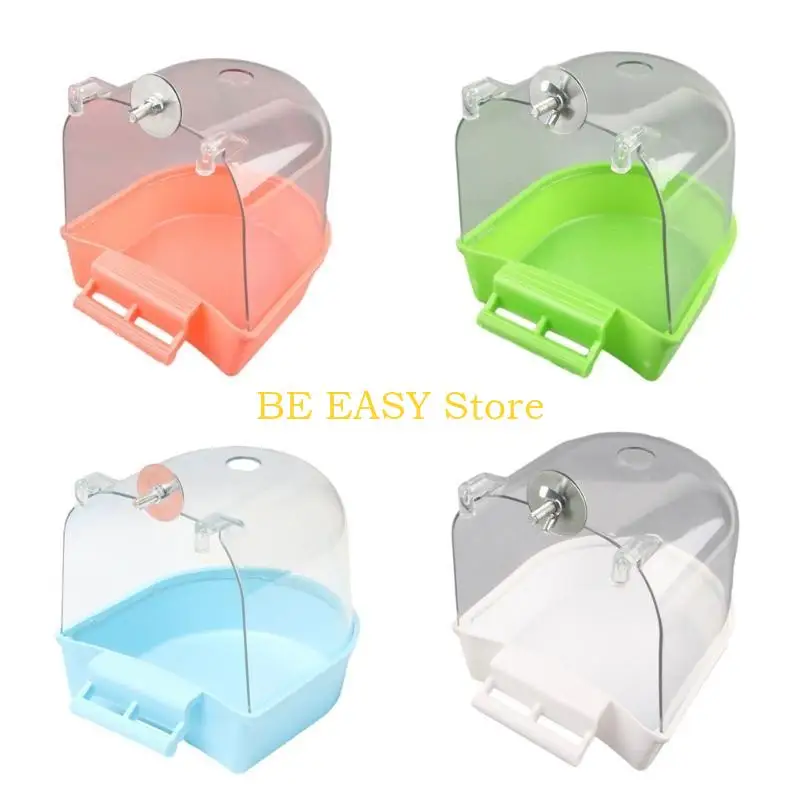 E28f Parrot Clear Bangtub Bird Cage Cage Ванная комната для ванной комнаты для Allsize Bird