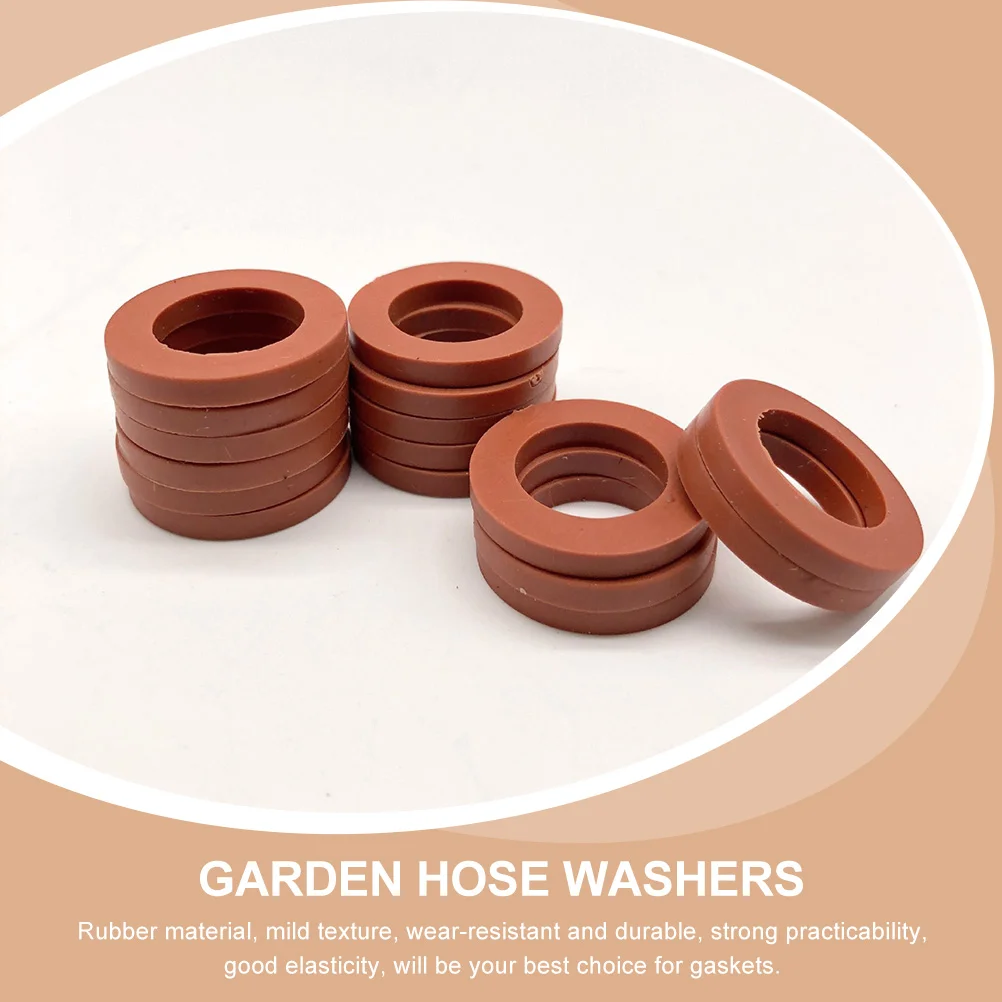 50 Pcs Faucet Garden Hose Gasket Rubber Sealing Suite Washer Accessory for