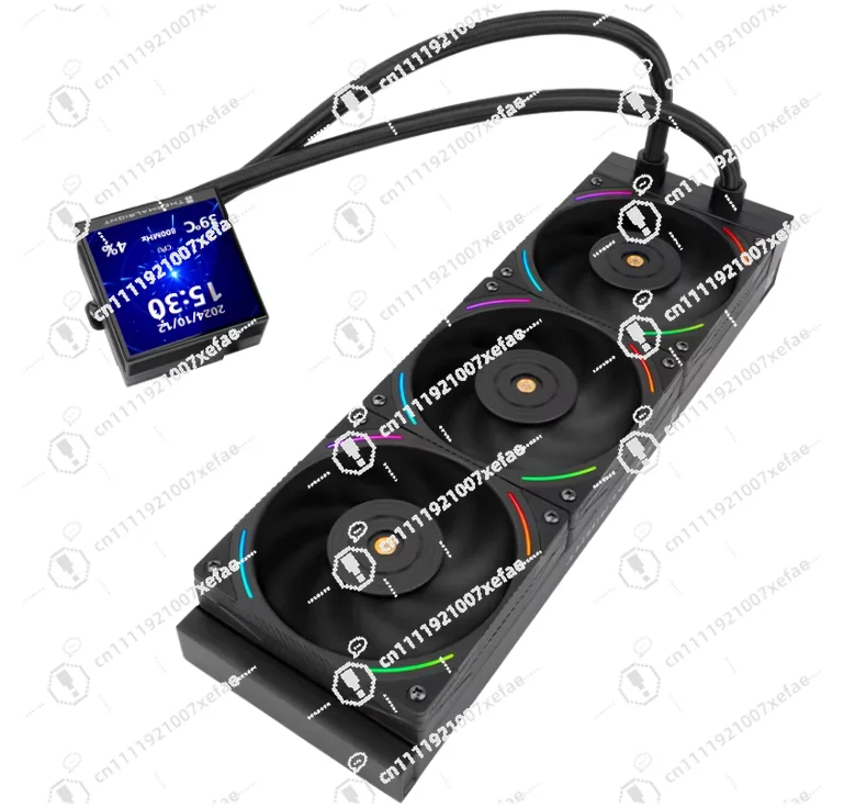 

360 ARGB black, water-cooled fan with S-FDB bearings, suitable for computer chassis
