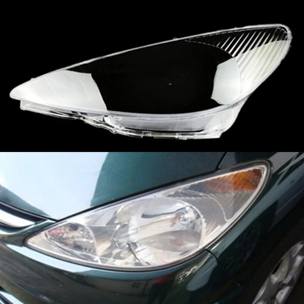 

For Toyota Previa Car Protective Transparent Lampshades Lamp Shell Front Headlamps Headlights Lens Case Cover 2000 2001 2002