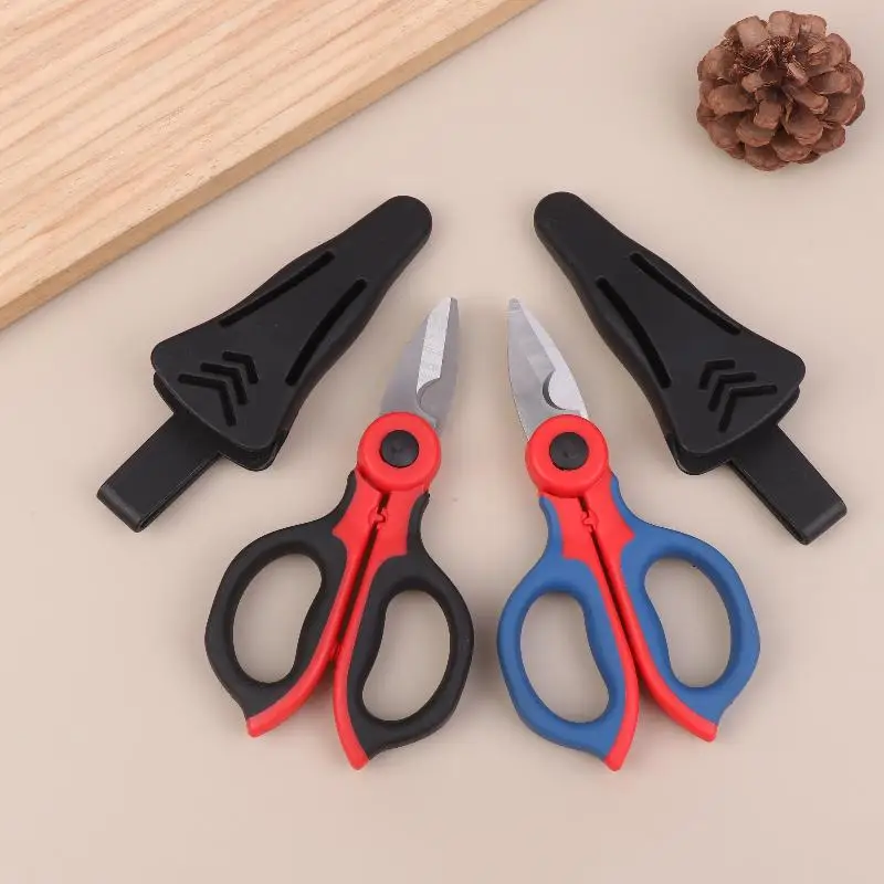 ✰✪Industrial-grade Heavy-duty Cable Cutters Electrician's Shears, Non-slip Manual Wire Strippers, Household Shears (with Sheath)