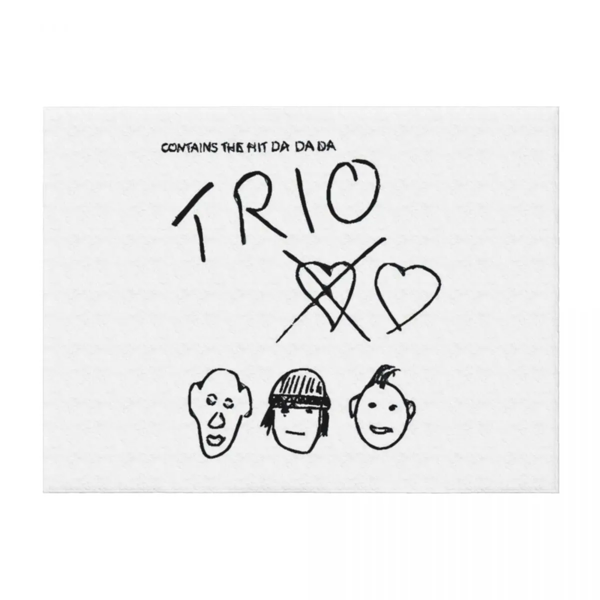 

Trio DA DA DA Throw Blanket Polar Sofas Soft Plush Plaid Extra Large Throw Blankets
