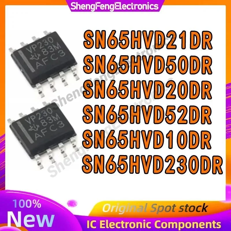

10 шт. SN65HVD20DR SN65HVD21DR SN65HVD50DR SN65HVD52DR SN65HVD10DR SN65HVD230DR SN65HVD SN IC STANDBY МОДЕМ SOP-8 на складе