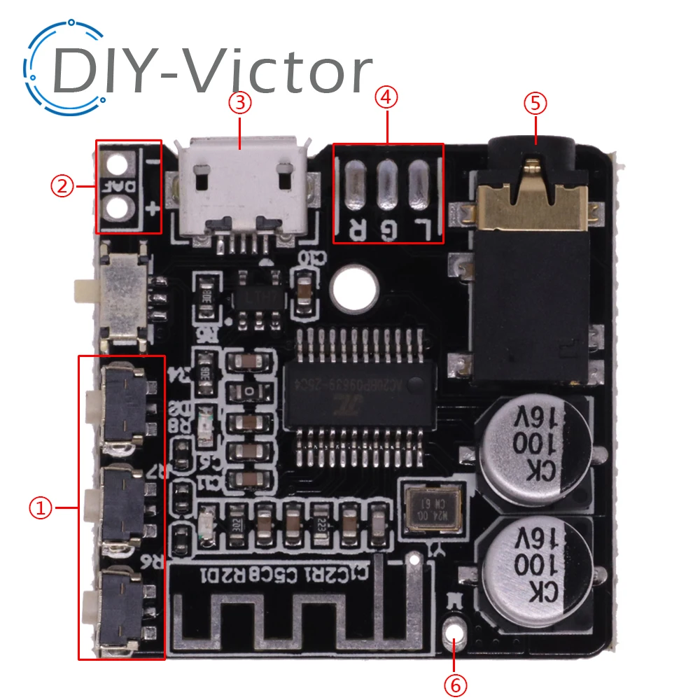 Bluetooth Audio Receiver board Bluetooth 4.1 BT5.0 Pro XY-WRBT MP3 Lossless Decoder Board Wireless Stereo Music Module With Case