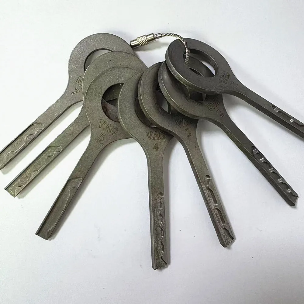 7PCS/set HU92 HU66 Strong Power Open Key Locksmith Tools for BMW Peugeot for VW