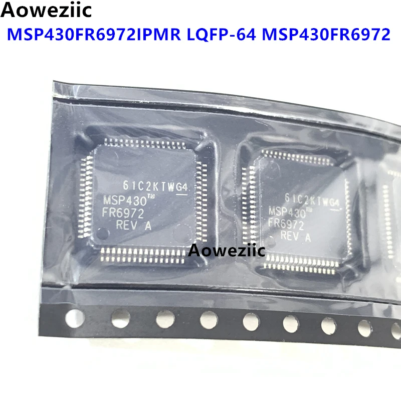 MSP430FR6972IPMR LQFP64 MSP430FR6972 12-bit ADC comparator microcontroller