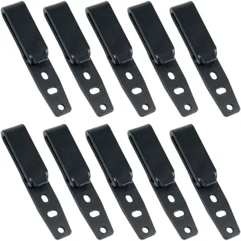 6pcs/lot Quick Clips Belt Kydex Leather Hybrid Holster Loop Clamp with Screw Fits IWB OWB Applications Tool Part