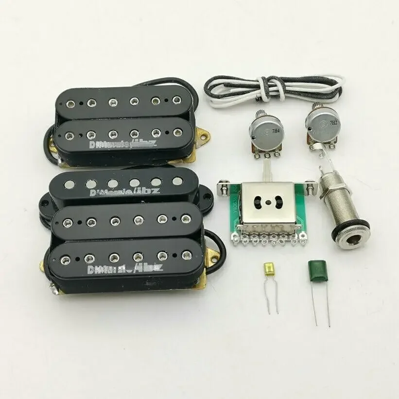 Alnico5 HSH Electric Guitar Pickup Set N/M/B for Ibanez - Neck Middle Bridge Position