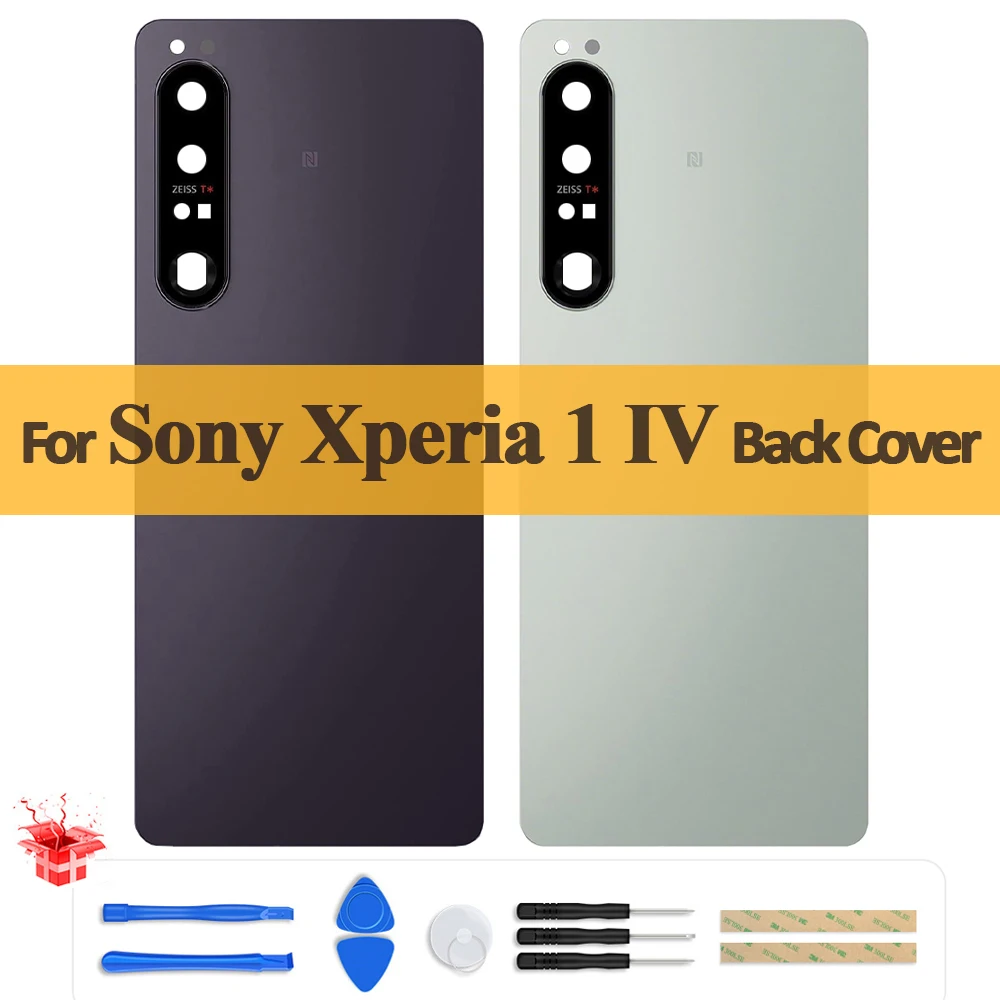 original-for-sony-xperia-1-iv-battery-back-cover-glass-housing-rear-door-case-with-camera-lens-for-sony-x1-iv-replacement-parts