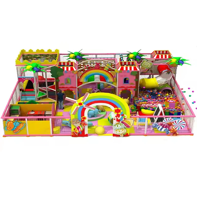 Customized Children Indoor Soft Playground Naughty Castle Manufacturer China Supplier Naughty Fort