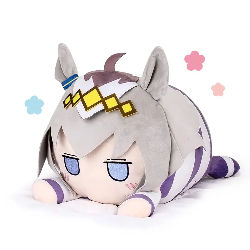 Anime Umamusume: Pretty Derby Oguri Cap Papa Figura Idol Cuscino imbottito Cuscino Anime Peluche Bambola Cosplay Giocattoli Regalo