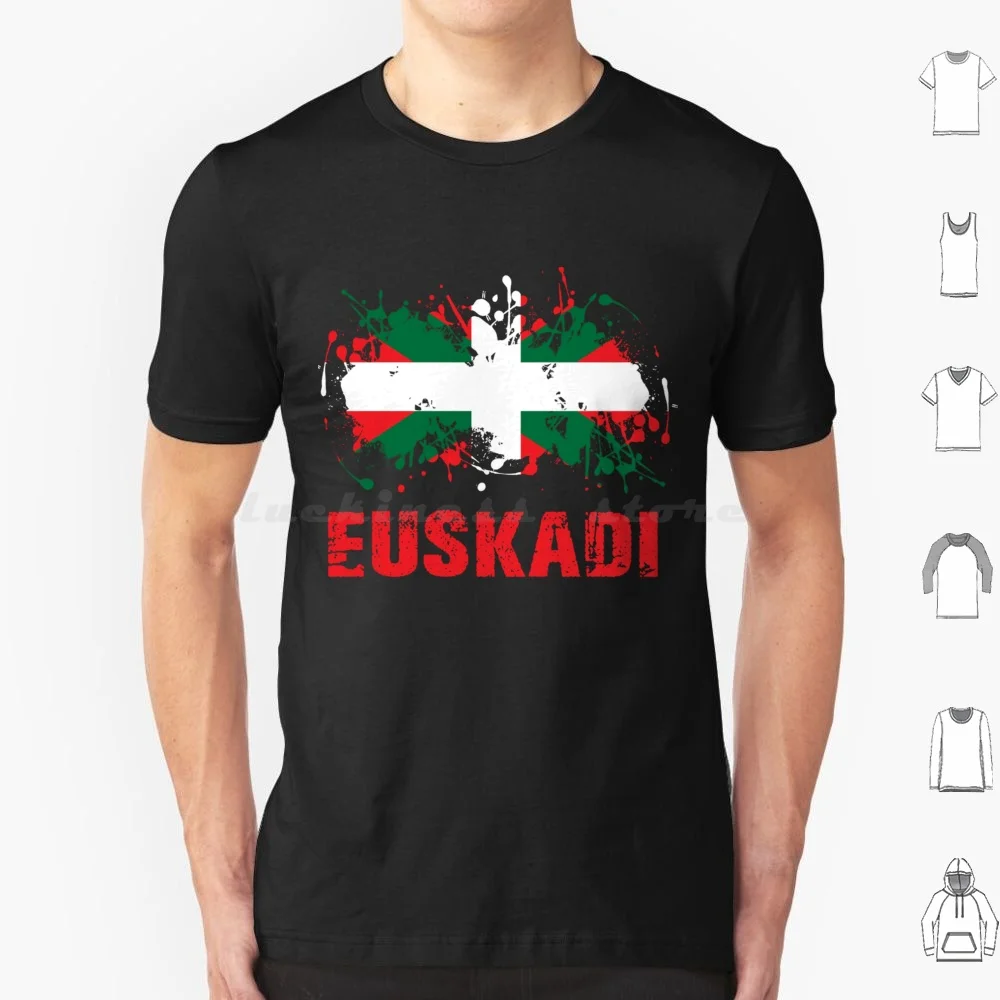 Basque Country And Euskadi For Basque Country Enthusiasts T Shirt 6xl Cotton Cool Tee Pride Basque Ancestry Heritage Country