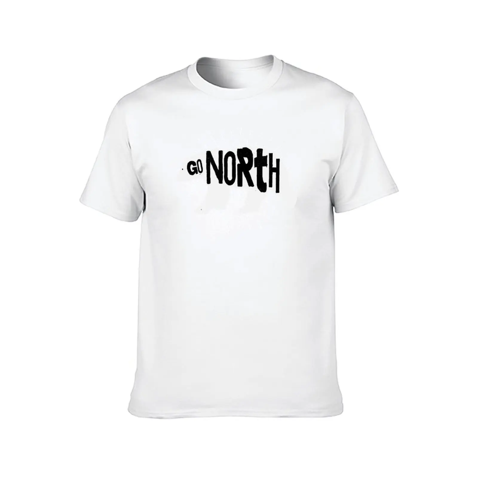 تي شيرت Go North Polar Bear تي شيرت رجالي قطني تي شيرت برسوم جرافيك