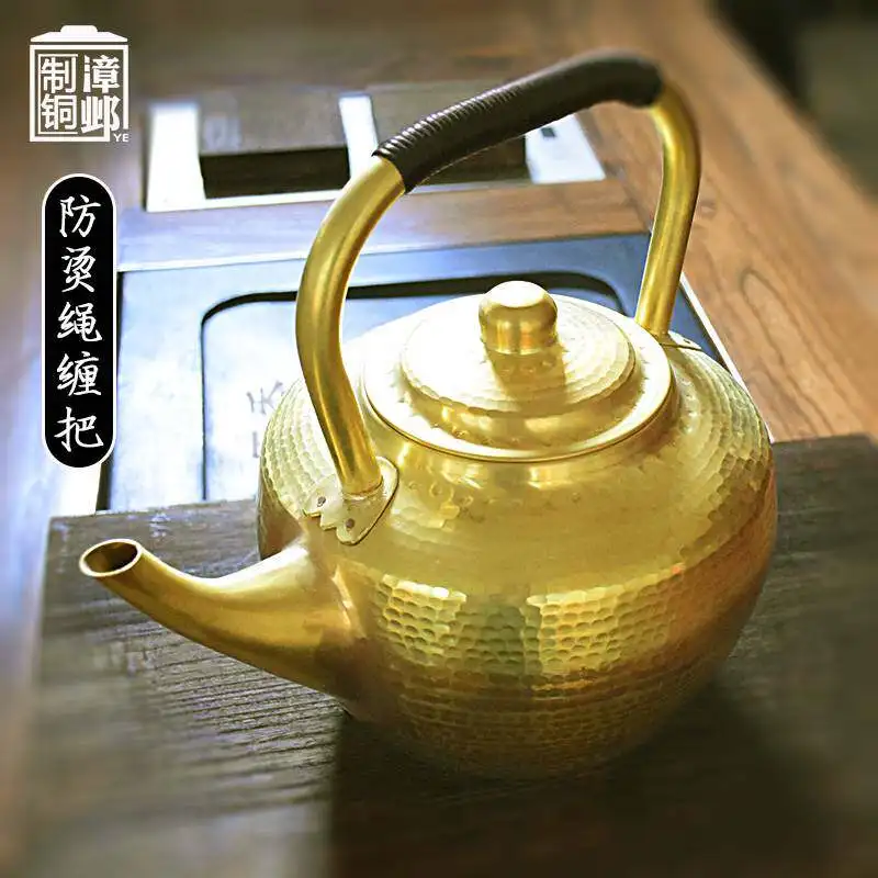 Handmade large capacity household boiling water old-fashioned soup pot