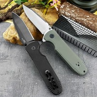 Hot-selling Mini Camping Knife, Portable Pocket Folding Knife with 7Cr13Mov Blade and Nylon Fibre Handle, Survival Rescue Knife