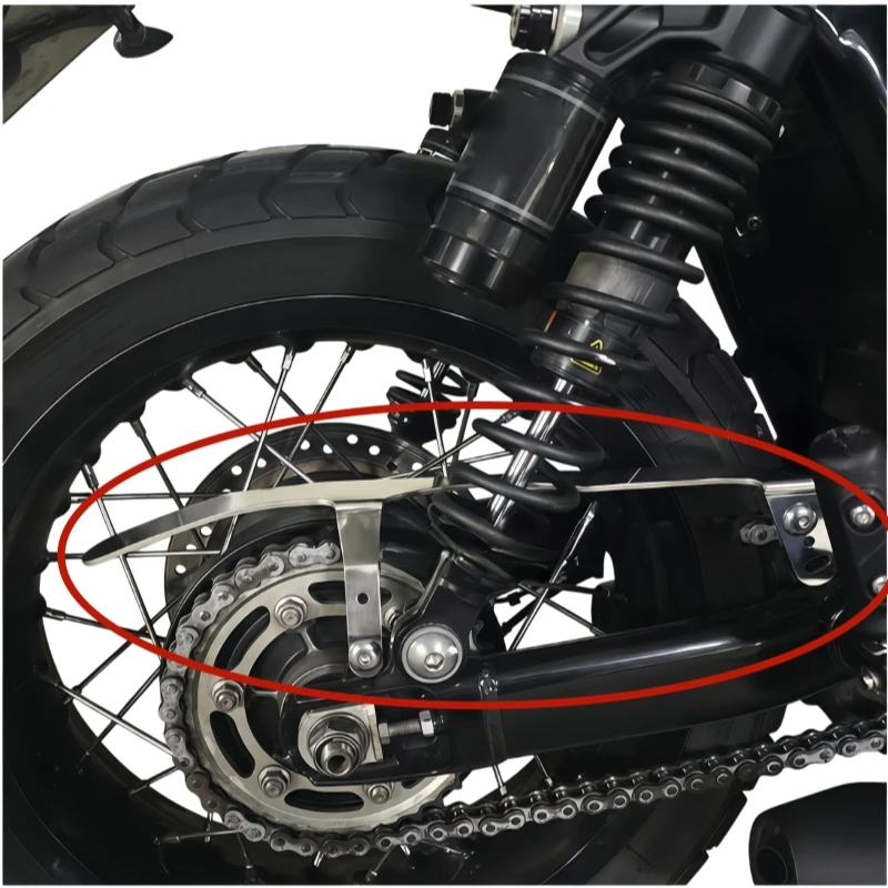 Motorcycle chain guard accessories retro chain cover For Triumph BONNEVILLE T 120 T 100  2016-2026 Speed Twin Scrambler 900 1200 - view 3