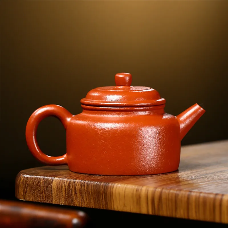 Yixing Purple Clay Pot Coarse Sand Zhu Ni De Zhong 160cc Kung Fu Tea Set