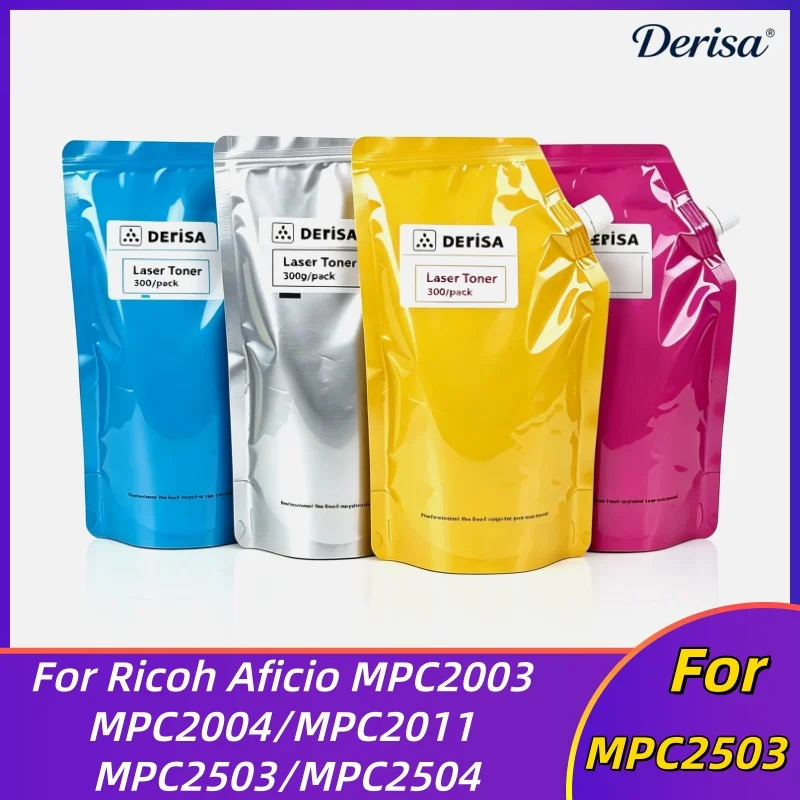 300g/bag Toner Powder For Ricoh Aficio MPC2503 MPC2003 MPC2004 MPC2011 MPC2503 MPC2504 Printer Color Toner Refill