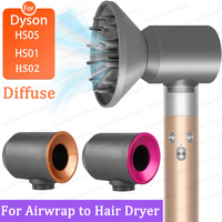 Diffuser Accessories For Dyson Airwrap HS01 HS05 Styler Converting to Hair Dryer Seconds change to For Supersonic Nozzle Adapter