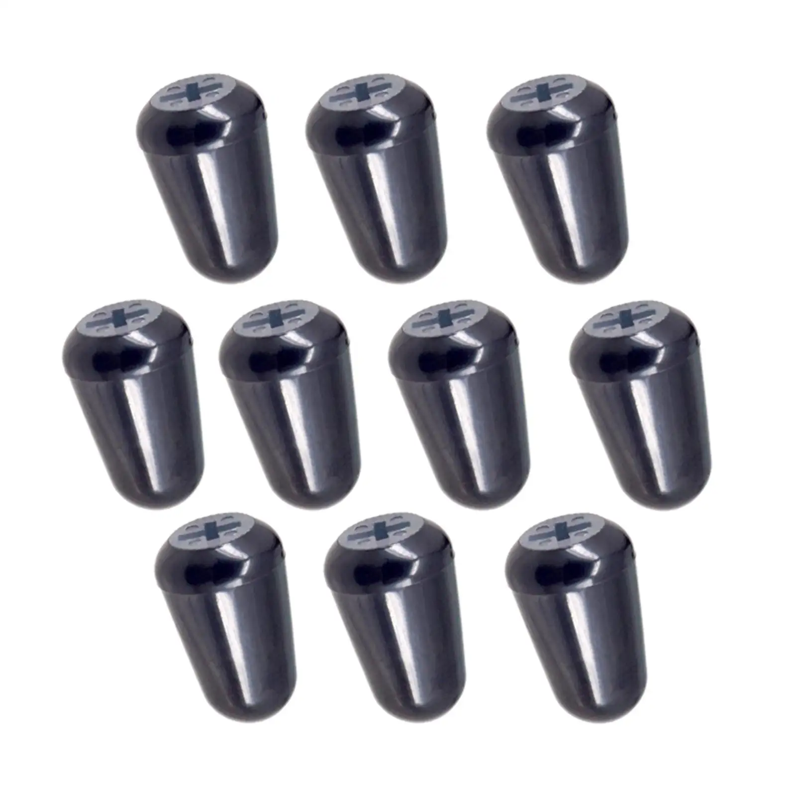 10Pcs 3 Way 5 Ways Toggle Switch Tip Caps Handle Portable Convenient Guitar